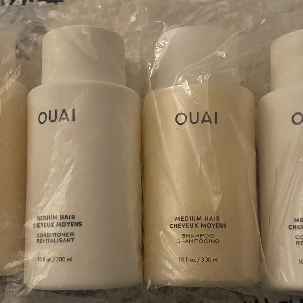 OUAI shampoo & conditioner